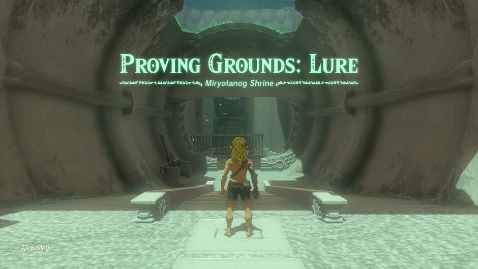 Miryotanog: Proving Grounds: Lure in The Legend of Zelda: Tears of the Kingdom