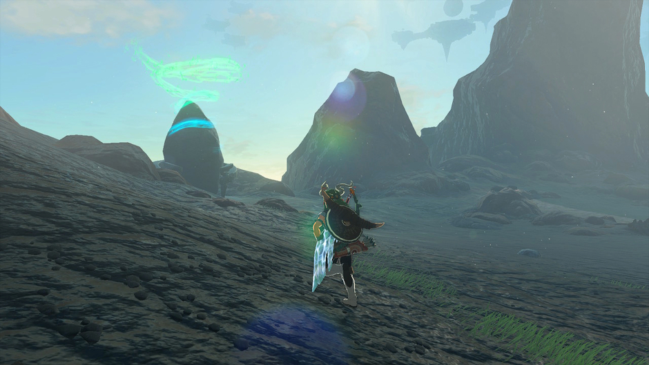 Momosik: Rauru's Blessing is a Surface shrine in the Eldin Canyon region on the Eldin Canyon Skyview Tower map