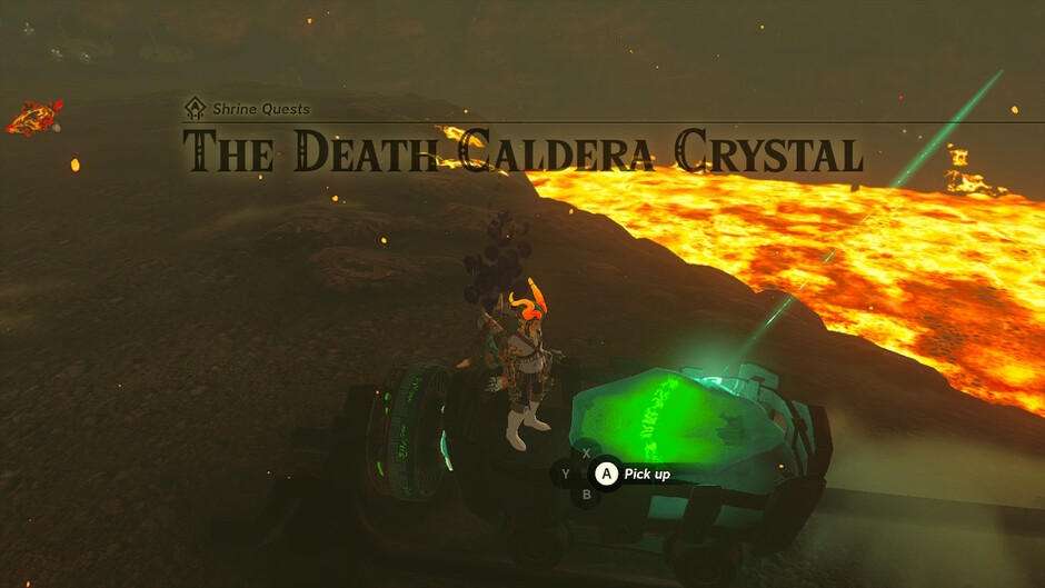 The Death Caldera Crystal