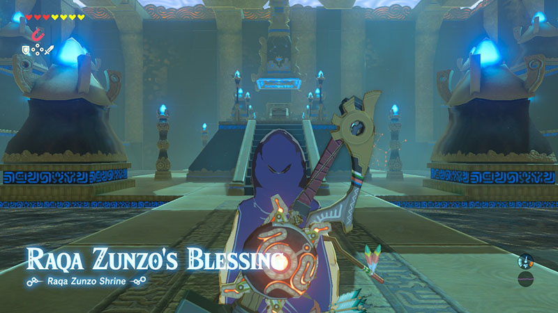 undefined: Raqa Zunzo's Blessing in The Legend of Zelda: Breath of the Wild