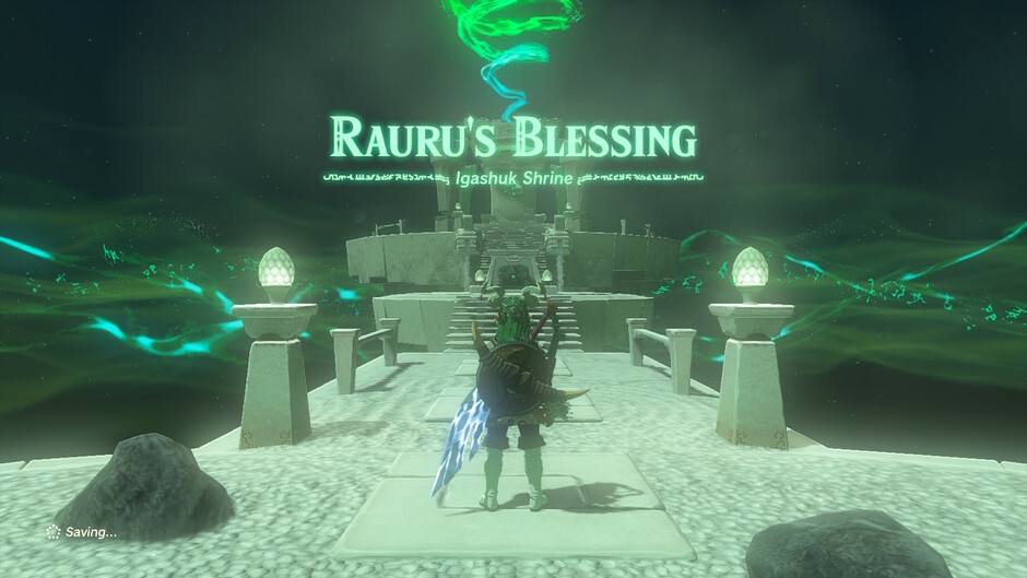 Igashuk: Rauru's Blessing in The Legend of Zelda: Tears of the Kingdom