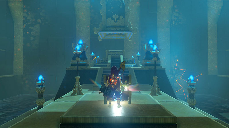 The 'Korsh O'hu's Blessing' trial in the shrine undefined