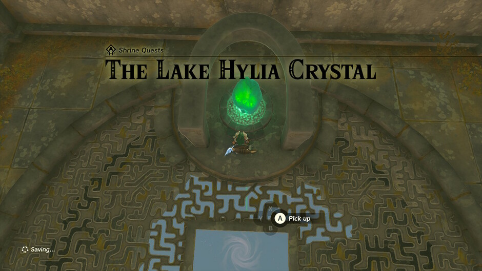 The Lake Hylia Crystal