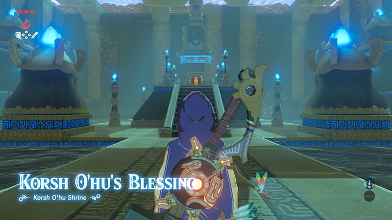 undefined: Korsh O'hu's Blessing in The Legend of Zelda: Breath of the Wild