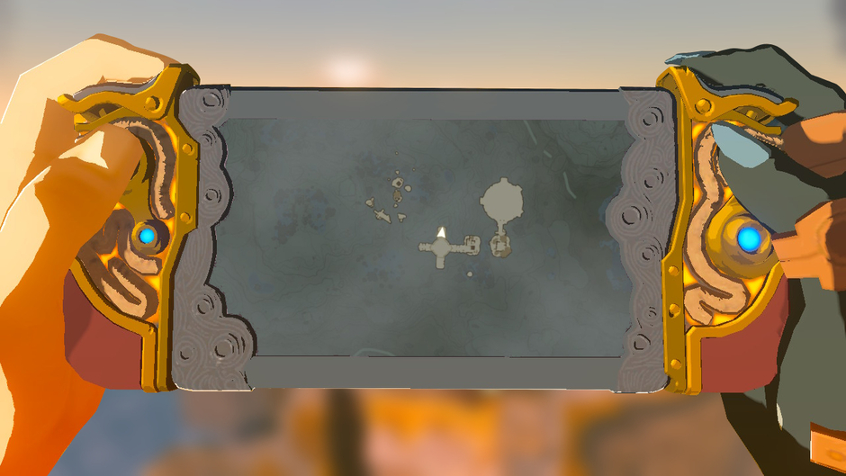 Kumamayn: Rauru's Blessing is a Sky shrine in the East Necluda Sky region on the Rabella Wetlands Skyview Tower map (Map)