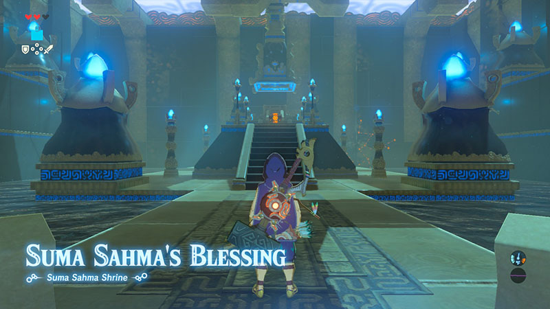 undefined: Suma Sahma's Blessing in The Legend of Zelda: Breath of the Wild