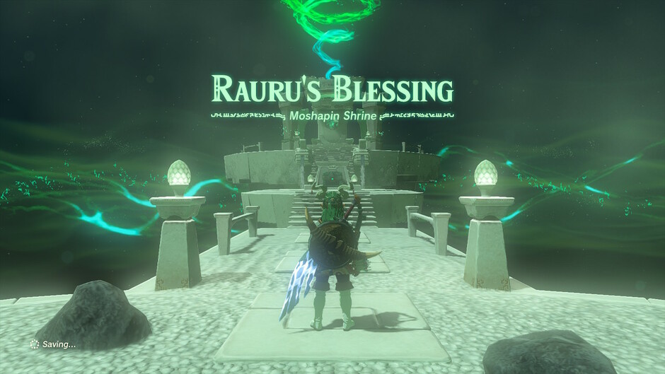 Moshapin: Rauru's Blessing in The Legend of Zelda: Tears of the Kingdom