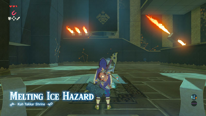 undefined: Melting Ice Hazard in The Legend of Zelda: Breath of the Wild