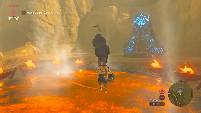 Joloo Nah: Joloo Nah Apparatus is a shrine in the Gerudo region