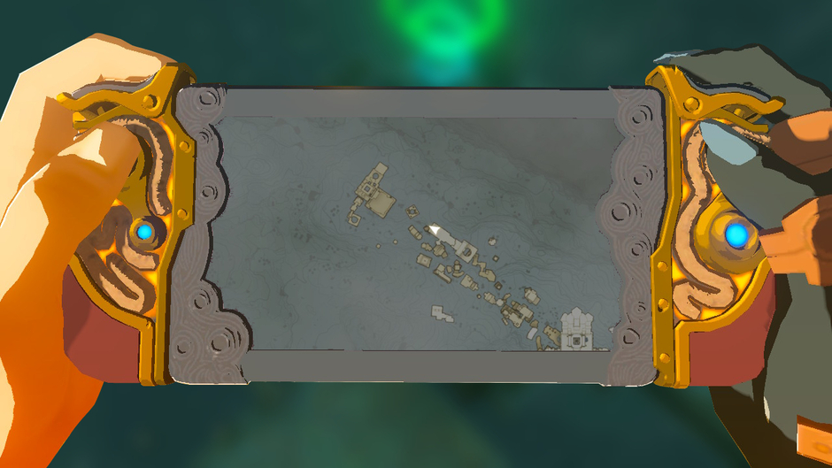 Kahatanaum: Rauru's Blessing is a Sky shrine in the Hebra Mountains Sky region on the Rospro Pass Skyview Tower map near Rising Island Chain (Map)