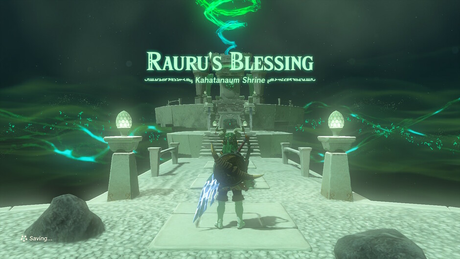 Kahatanaum: Rauru's Blessing in The Legend of Zelda: Tears of the Kingdom