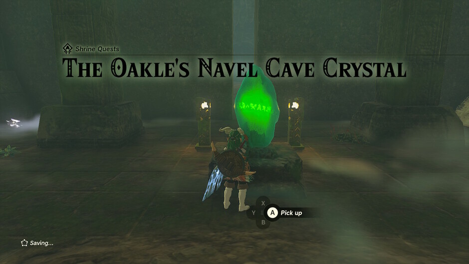 The Oakle's Navel Cave Crystal