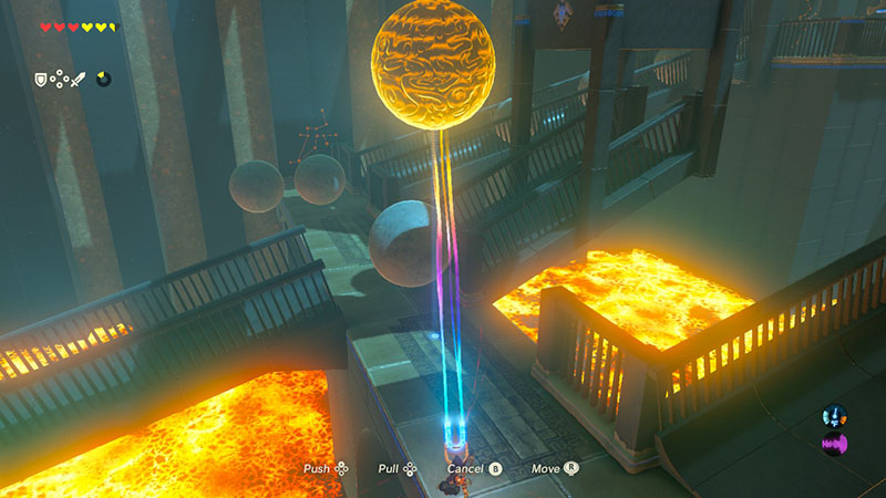 The 'Metal Makes a Path' trial in the shrine undefined