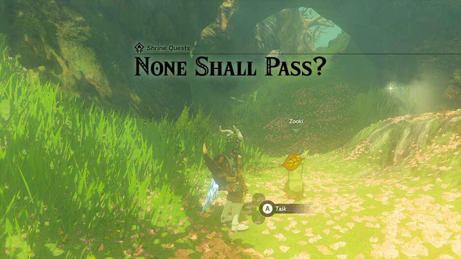 None Shall Pass?