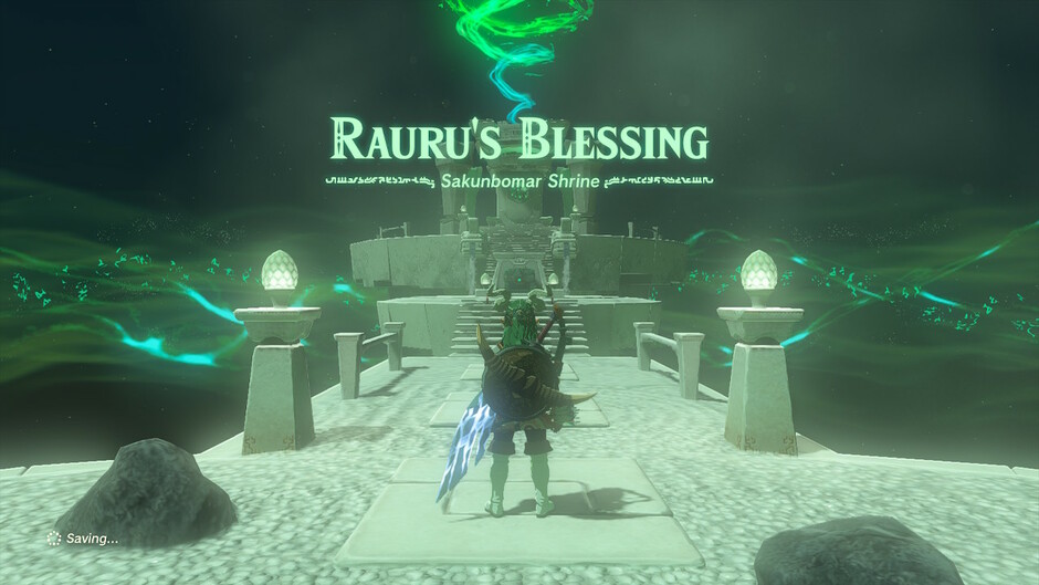 Sakunbomar: Rauru's Blessing in The Legend of Zelda: Tears of the Kingdom