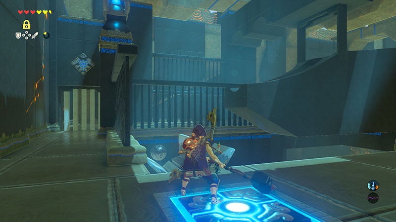 The 'Swinging Flames' trial in the shrine undefined