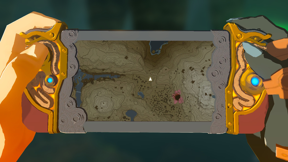 Jogou: Rauru's Blessing is a Surface shrine in the East Necluda region on the Mount Lanayru Skyview Tower map inside the Lanayru Road East Cave (Map)