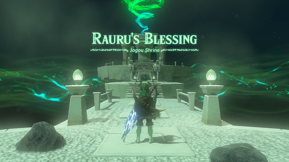 Jogou: Rauru's Blessing in The Legend of Zelda: Tears of the Kingdom