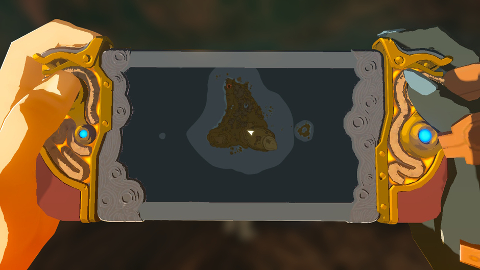 Marari-in: Rauru's Blessing is a Surface shrine in the Necluda Sea region on the Rabella Wetlands Skyview Tower map near Eventide Island inside the Eventide Island Cave (Map)