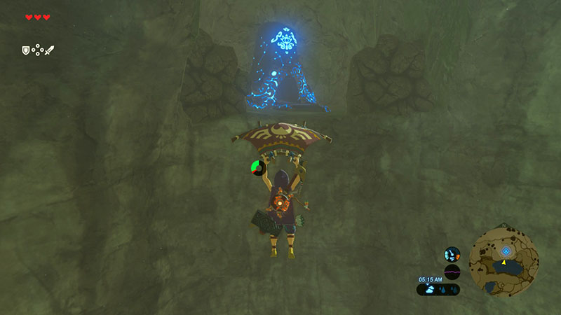 Ke'nai Shakah: A Modest Test of Strength is a shrine in the Akkala region near Ulria Grotto