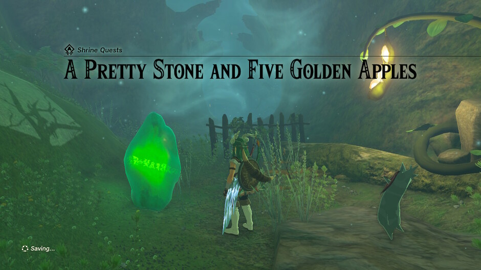 A Pretty Stone and Five Golden Apples