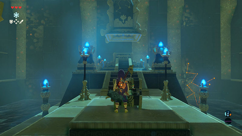 The 'Ritaag Zumo's Blessing' trial in the shrine undefined