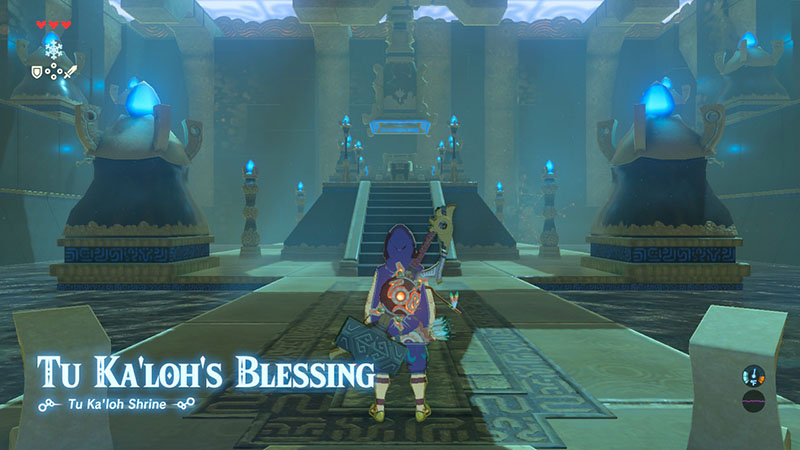 undefined: Tu Ka'loh's Blessing in The Legend of Zelda: Breath of the Wild