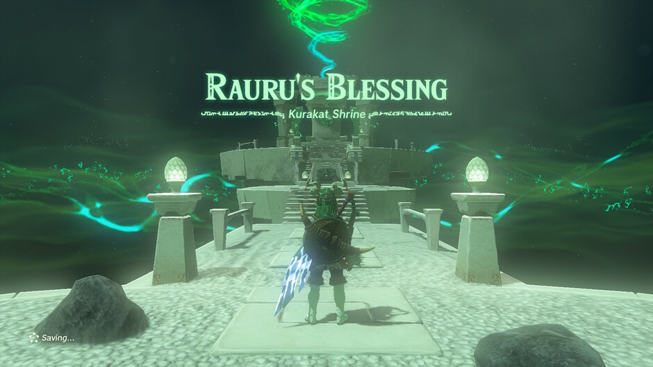 Kurakat: Rauru's Blessing in The Legend of Zelda: Tears of the Kingdom