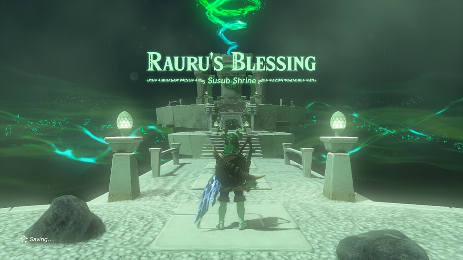 Susub: Rauru's Blessing in The Legend of Zelda: Tears of the Kingdom