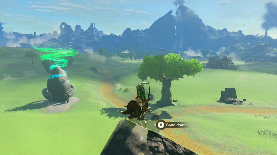 Teniten: Combat Training: Throwing is a Surface shrine in the Hyrule Field region on the Hyrule Field Skyview Tower map