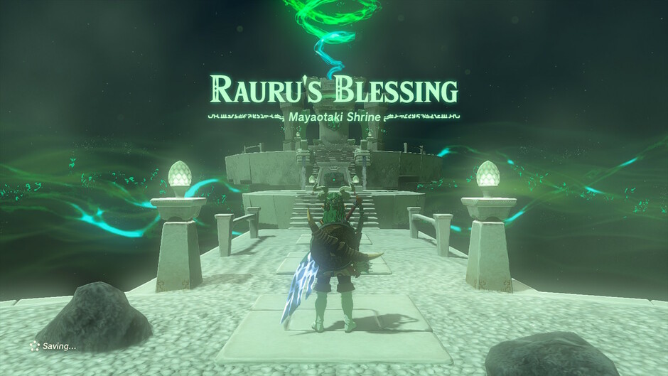 Mayaotaki: Rauru's Blessing in The Legend of Zelda: Tears of the Kingdom