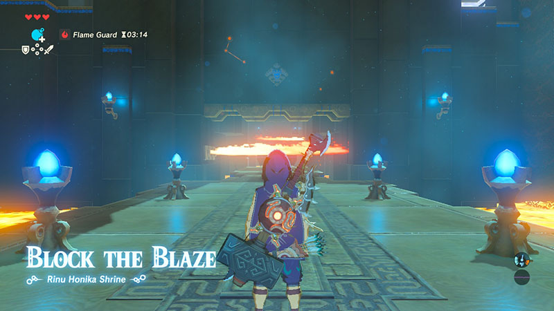 undefined: Block the Blaze in The Legend of Zelda: Breath of the Wild