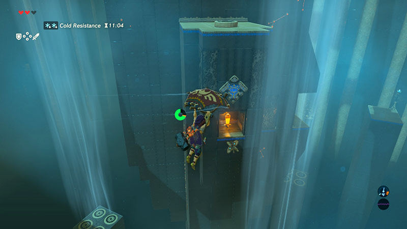 The 'The Four Winds' trial in the shrine undefined