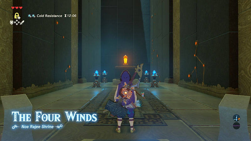 undefined: The Four Winds in The Legend of Zelda: Breath of the Wild