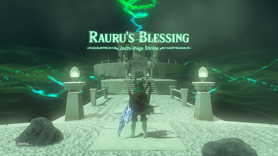 Jochi-ihiga: Rauru's Blessing in The Legend of Zelda: Tears of the Kingdom