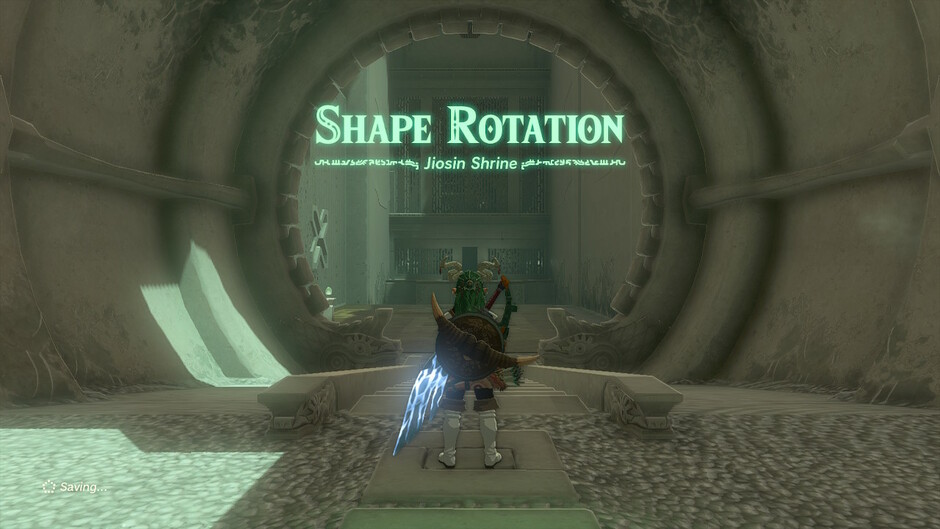 Jiosin: Shape Rotation in The Legend of Zelda: Tears of the Kingdom