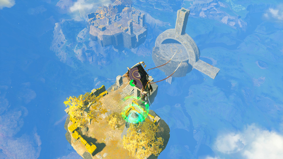 Jinodok: Rauru's Blessing is a Sky shrine in the Central Hyrule Sky region on the Hyrule Field Skyview Tower map