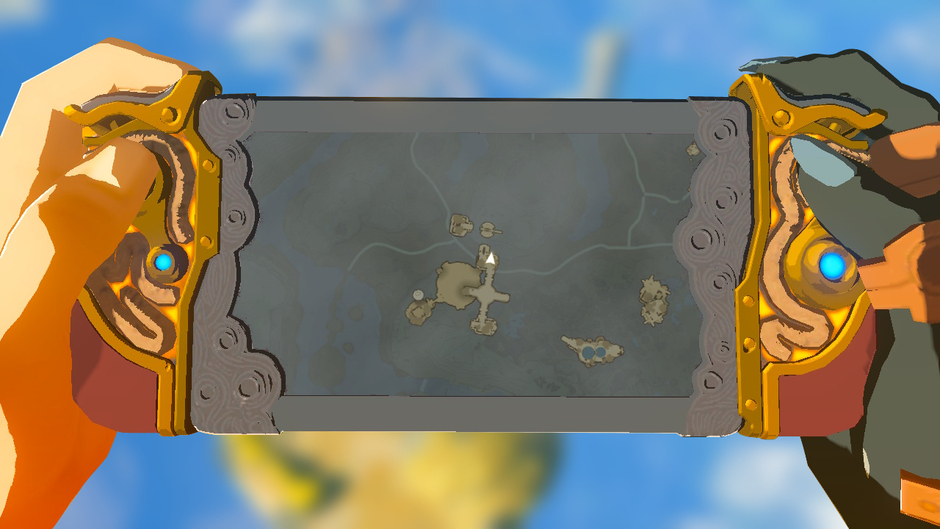 Jinodok: Rauru's Blessing is a Sky shrine in the Central Hyrule Sky region on the Hyrule Field Skyview Tower map (Map)