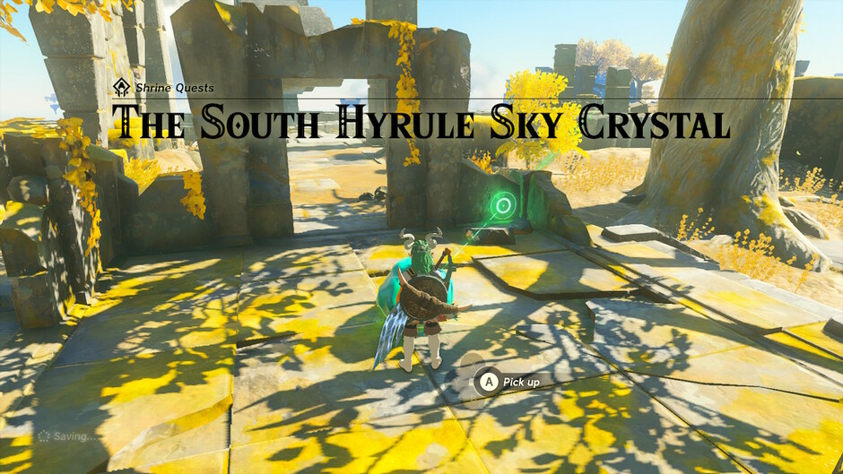 The South Hyrule Sky Crystal