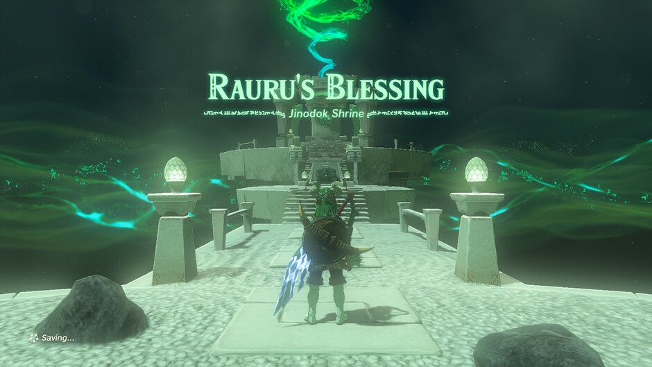 Jinodok: Rauru's Blessing in The Legend of Zelda: Tears of the Kingdom