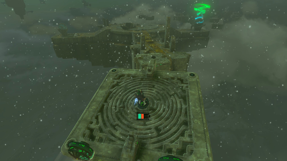 Taninoud: Rauru's Blessing is a Sky shrine in the Hebra Mountains Sky region on the Pikida Snowgrove Skyview Tower map