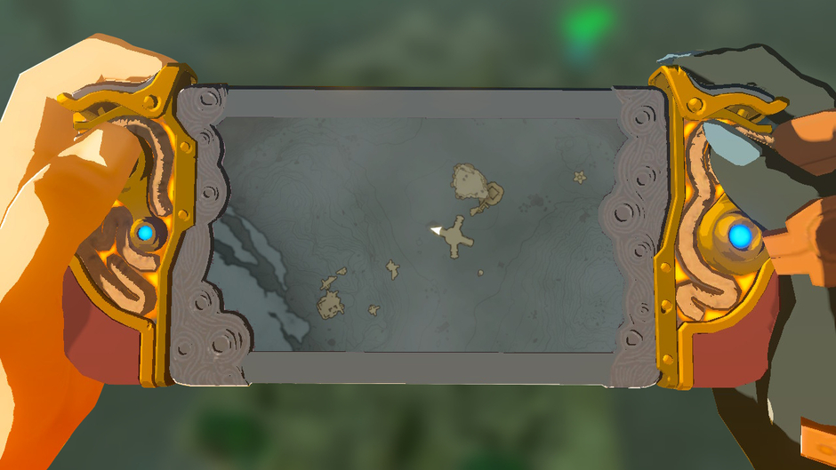 Taninoud: Rauru's Blessing is a Sky shrine in the Hebra Mountains Sky region on the Pikida Snowgrove Skyview Tower map (Map)